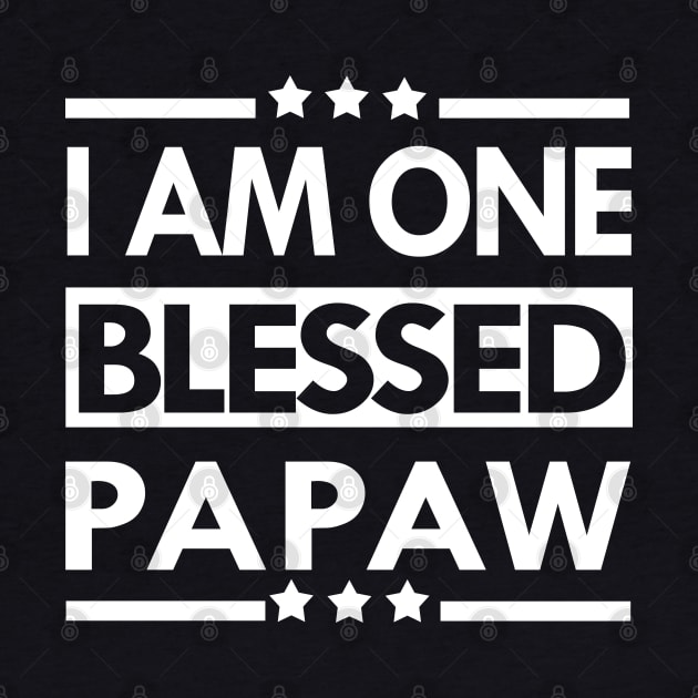 I Am One Blessed Papaw Gift for Grandpa, Papa, Papaw by sacredoriginals